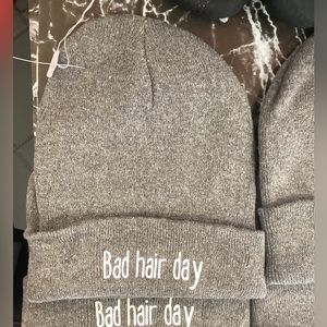 Bad hair day adult beanie